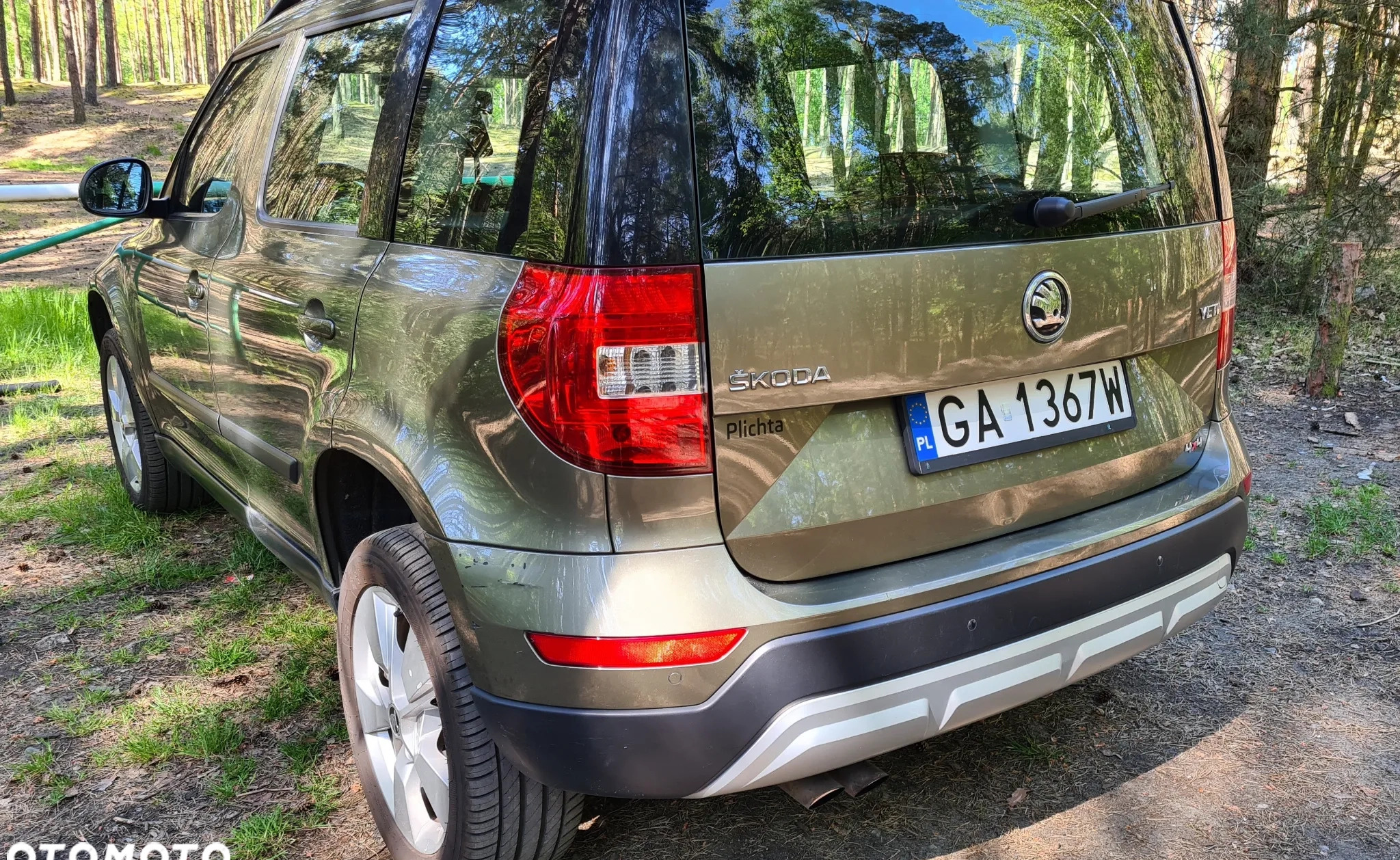 Skoda Yeti cena 43900 przebieg: 271000, rok produkcji 2015 z Gdańsk małe 56